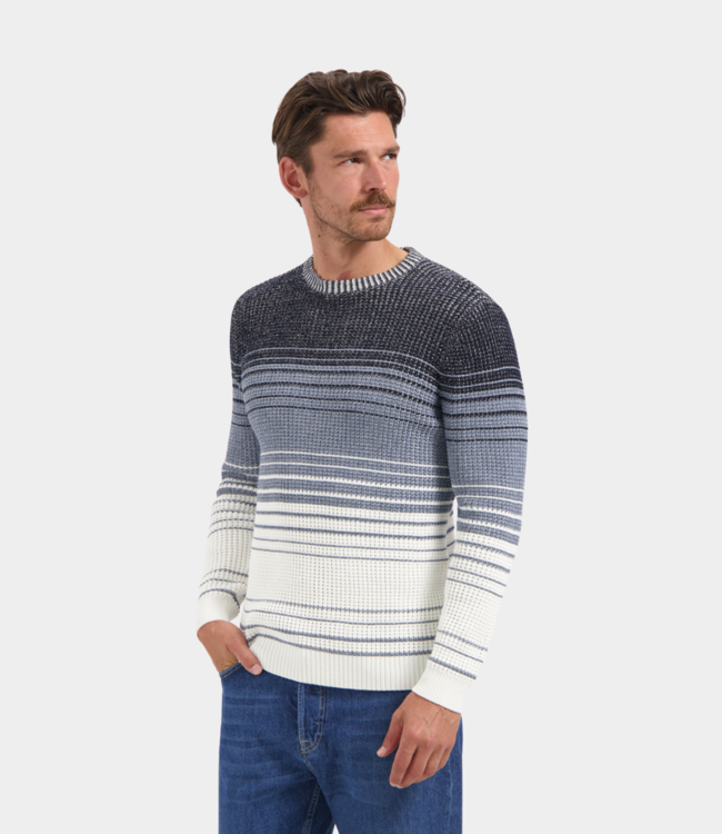 Saint Steve Brent s knit dark navy
