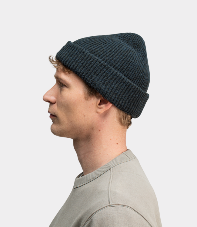 Butcher of Blue army wool hook beanie conda green