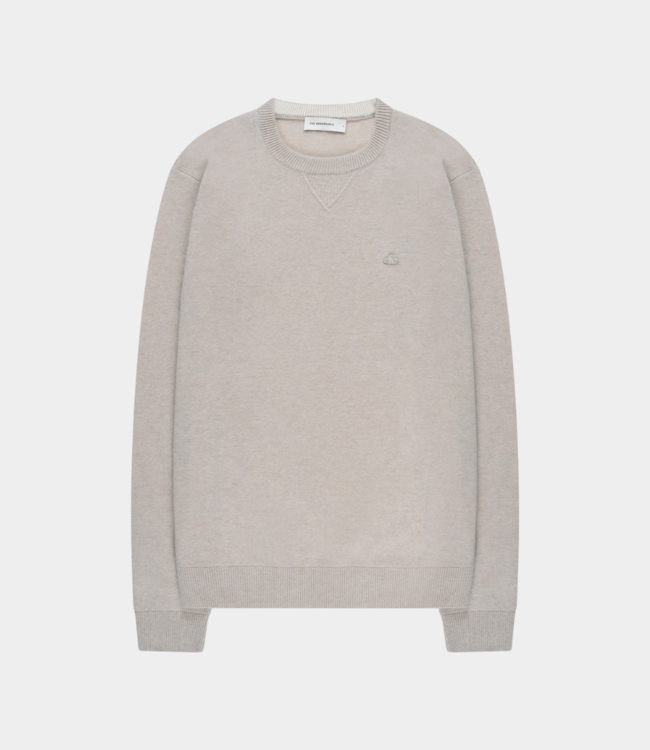 Goodpeople Knox knit off white melange