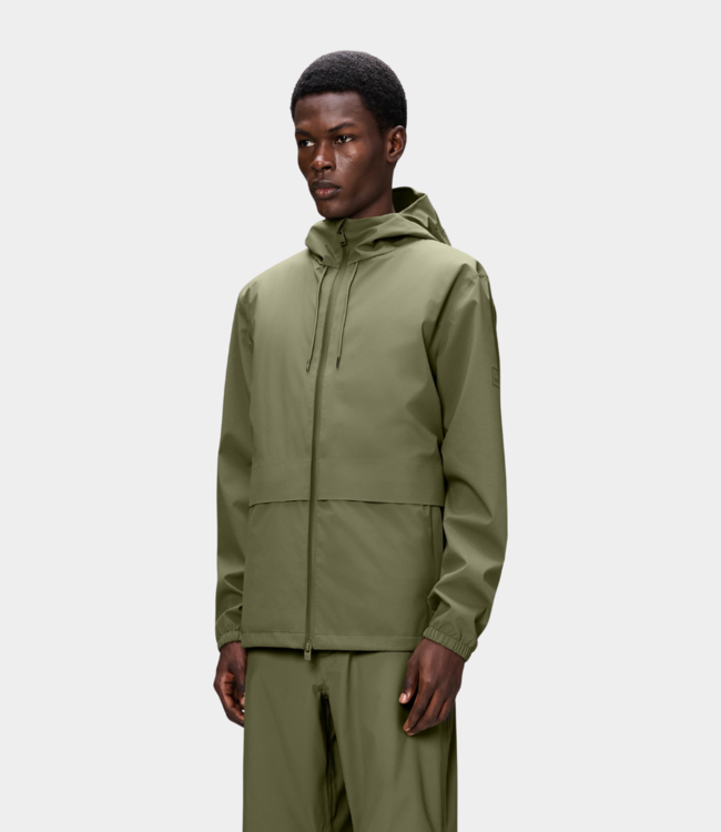 Rains Suva Hardshell Pocket Jacket W3 Marsh