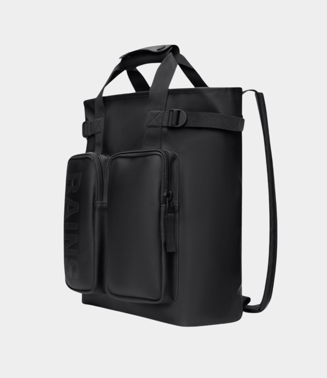 Rains Texel Tote Backpack W3 Black