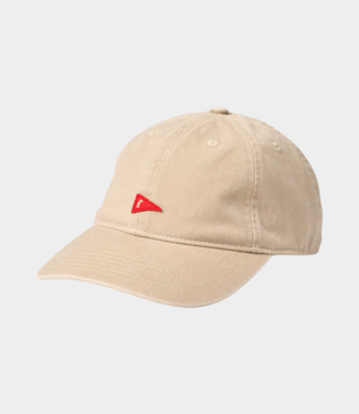 Foret Flag washed baseball cap khaki