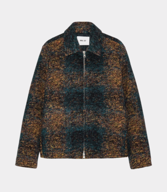 NN.07 gael jacket vest blue multi