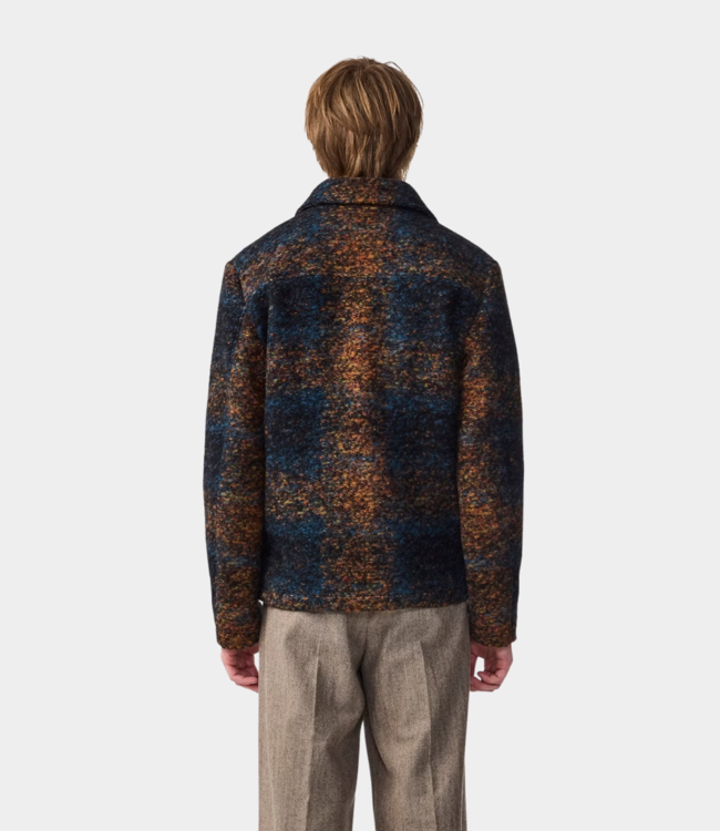 NN.07 gael jacket vest blue multi