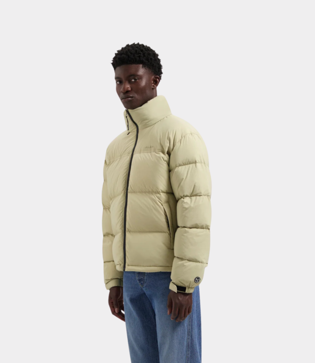 Olaf matte puffer jacket hemp