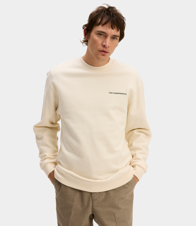 Goodpeople Laurent sweat off white