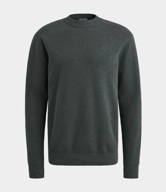 Cast Iron Mock neck knit stromy weather