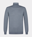 Profuomo Knit mock neck blue