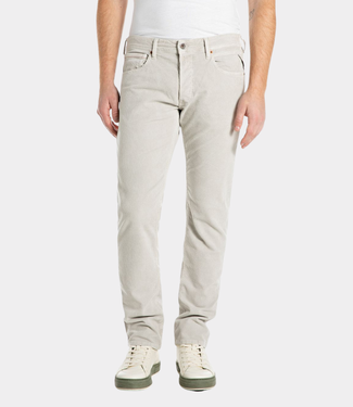 Replay Grover cord moon grey