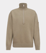 Drykorn Kouper half zip knit brown