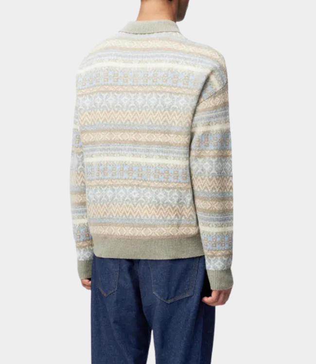 Drykorn Bekket polo knit green