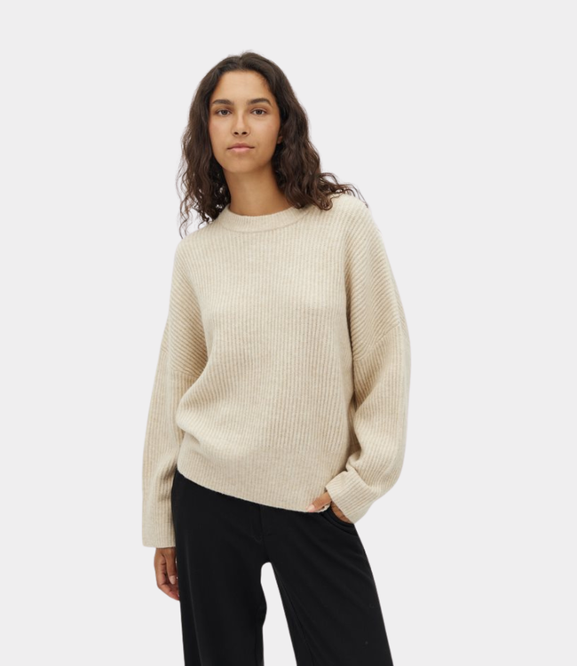 MbyM gillian shyla knit oyster melange