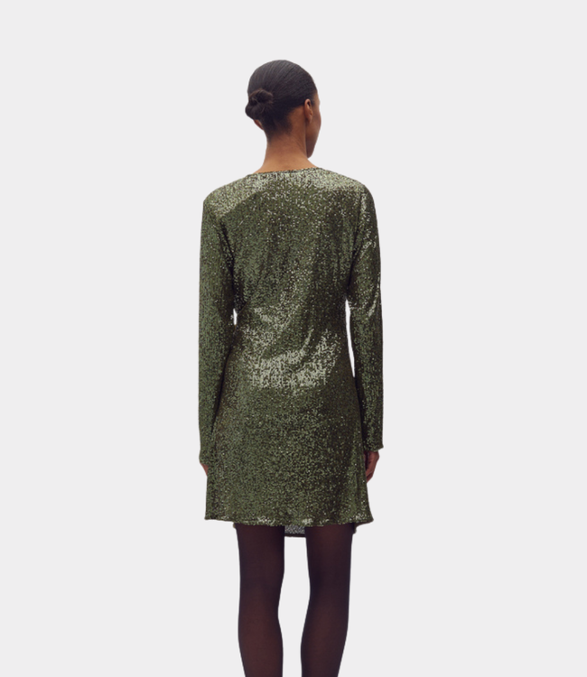 MbyM kilara-m safina dress beetle green