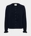 Karen By Simonsen kbnoabelle frill cardigan inkwell