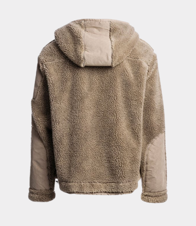 Parajumpers camaglio full zip hooded sweatshirt mastic