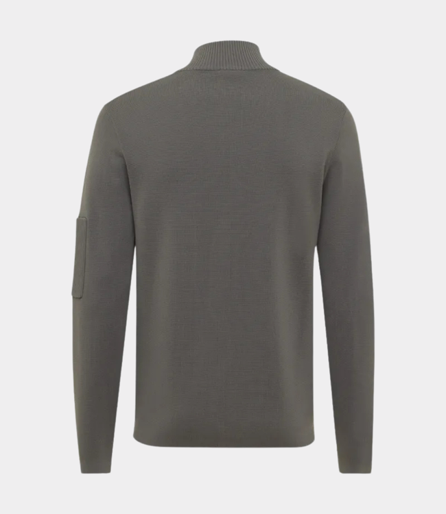 Genti Turtle zip grey