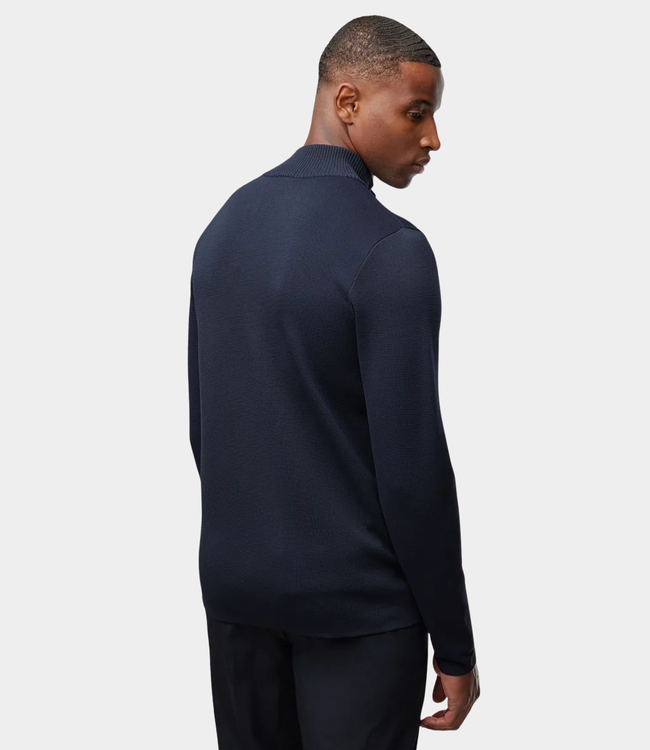 Genti Turtle zip navy