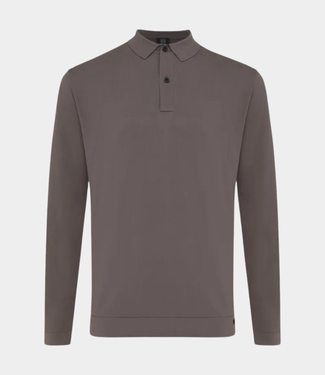 Genti Polo l/s brown