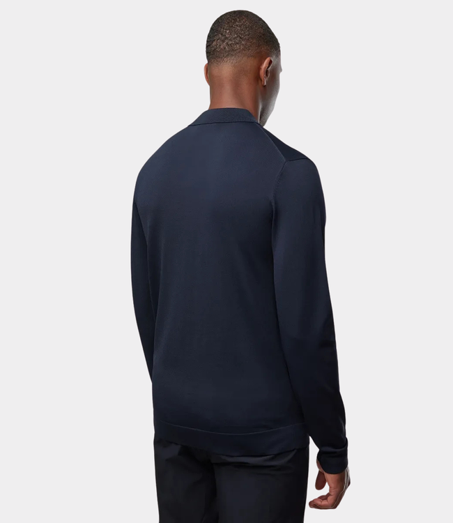 Genti Polo l/s navy