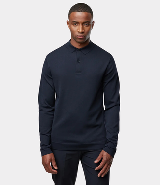 Genti Polo l/s navy