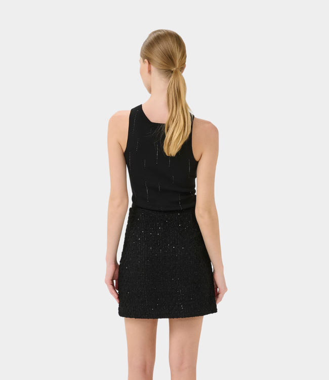 Gestuz gzsaya top black