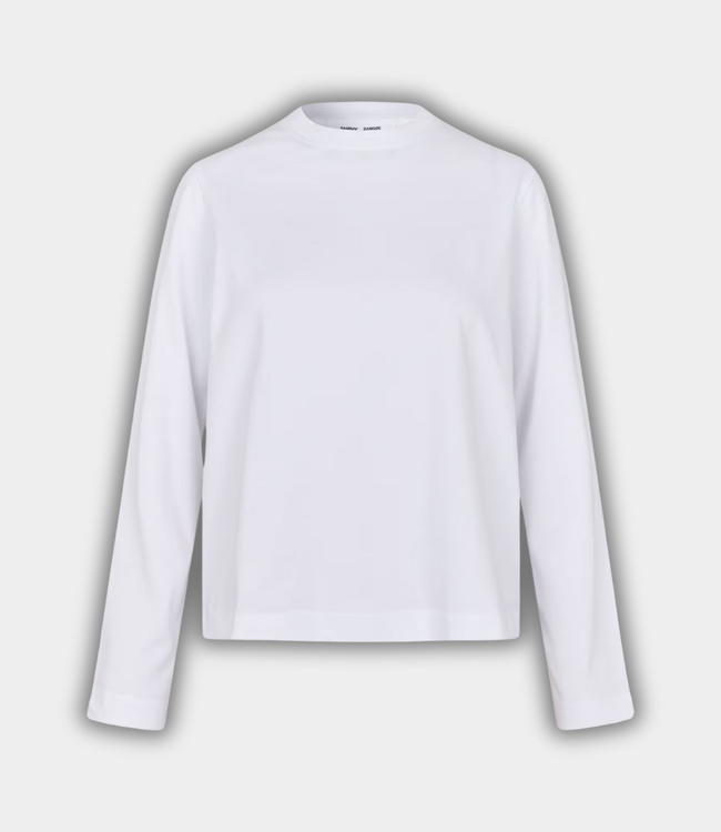 Samsoe Samsoe Sacamino tee l/s white