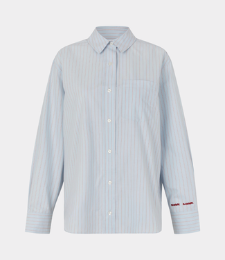 Samsoe Samsoe salova pocket shirt 15756 rugby blue st.