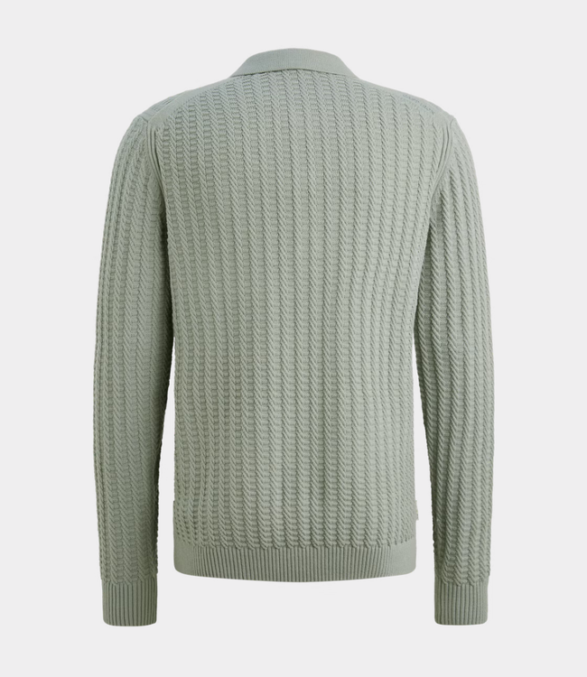 Cast Iron polo regular fit slate gray