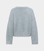 Karen By Simonsen kbsada knit pullover flint gray