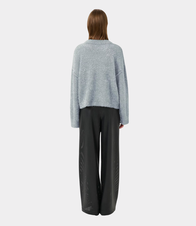 Karen By Simonsen kbsada knit pullover flint gray