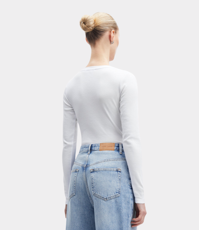 Samsoe Samsoe Alexa ls top white F00013150-CLR000023