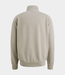 Cast Iron half zip collar regular sweat drizzle