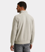 Cast Iron half zip collar regular sweat drizzle