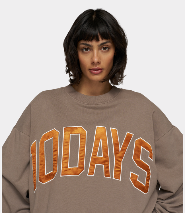 10Days baseball sweater 10DAYS moonrock