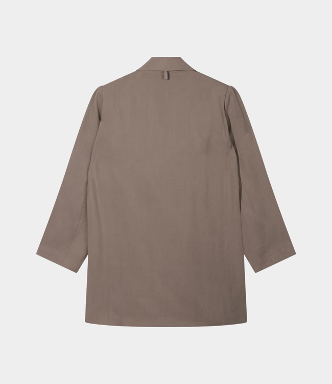 10Days long flowy blazer lyocell moonrock