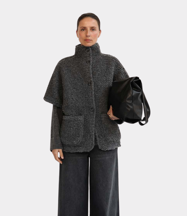 Club L'avenir Lana'CL cardigan Grey Melee