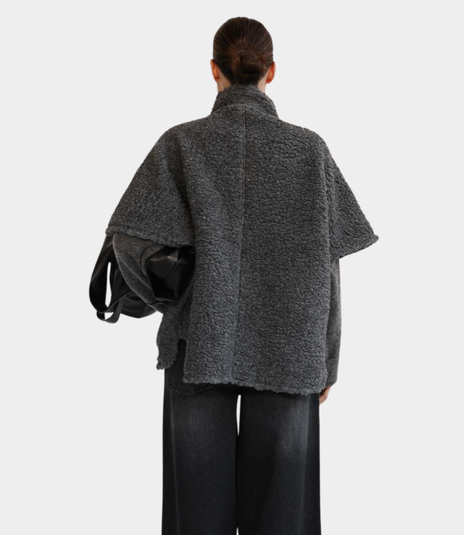 Club L'avenir Lana'CL cardigan Grey Melee