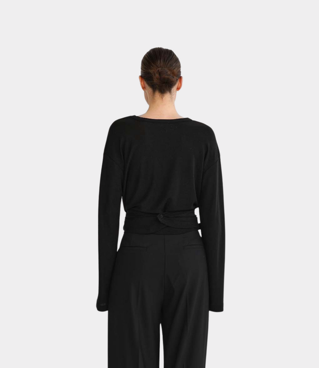 Club L'avenir Noemia'CL top l/s Black