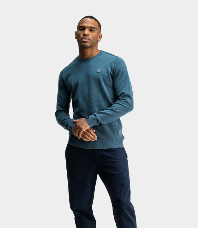 Butcher of Blue clifden crew schmutz blau