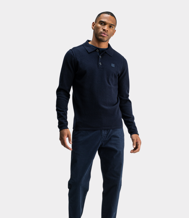 Butcher of Blue clifden polo alaska blue