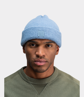 Butcher of Blue army wool hook beanie horizon blue