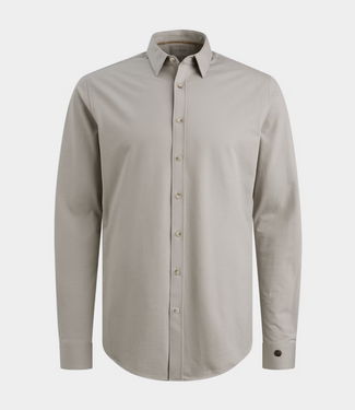 Cast Iron twill jersey shirt drizzle
