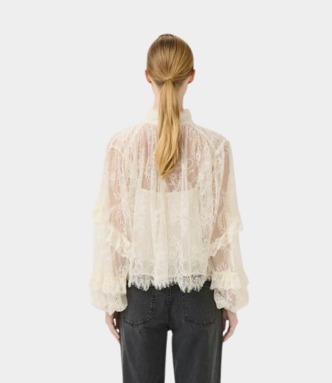 Gestuz gzlami blouse egret