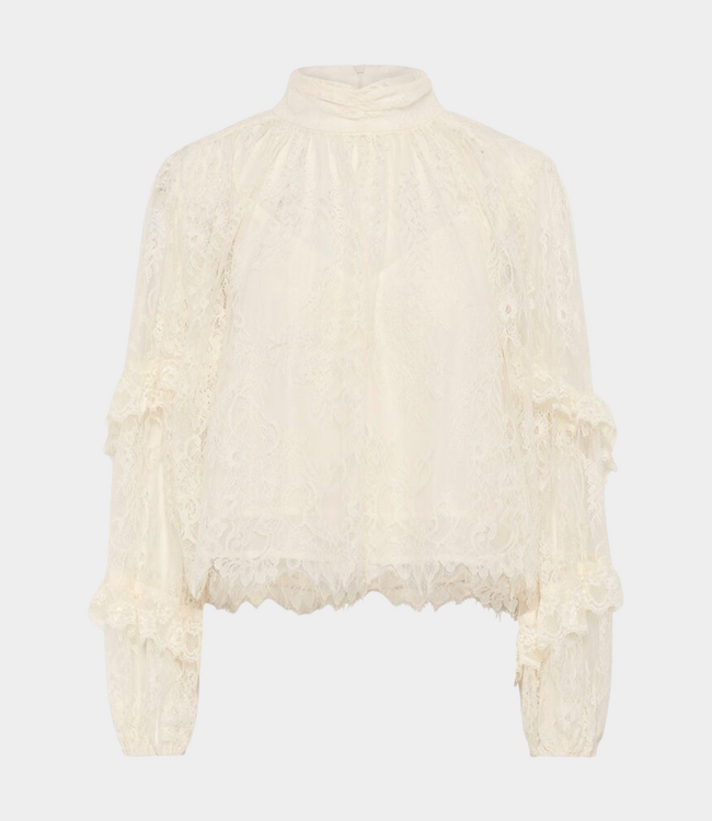 Gestuz gzlami blouse egret