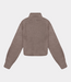 10Days cropped knit turtleneck moonrock