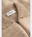 Les Deux Gannon gradient zipper cardigan prairie sand 1001078-841