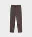 Les Deux Como tapered light twill pants mountain grey brown