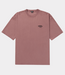 Denham rose tee wcj washed red