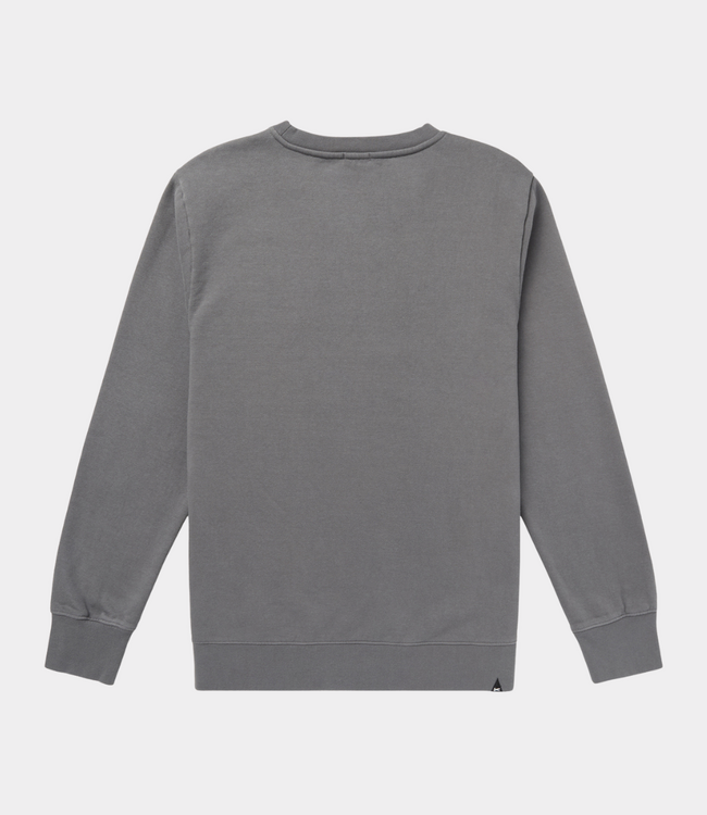 Denham scissor crewneck gdbs castlerock grey