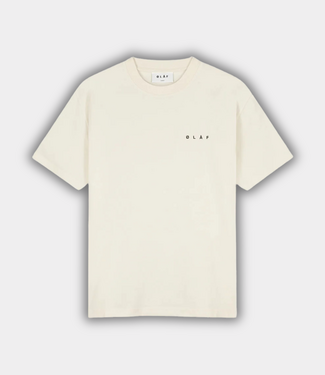 Olaf crafted face tee off-white